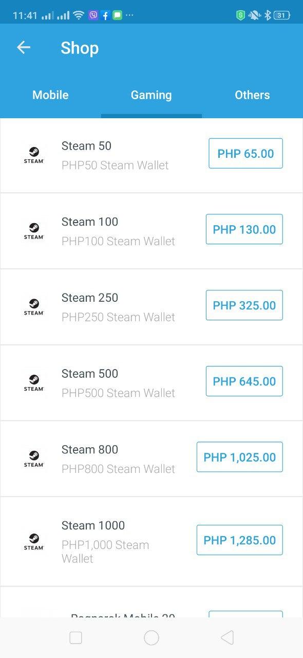 Buying Steam Credits Using GCash and Other Channels (Paymaya, Coins.ph ...